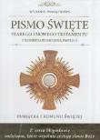 Okładka książki Pamiątka I Komunii Św. Pismo Św. ST i NT z koment.