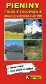 Opakowanie Pieniny Polskie i Słowackie mapa 1:25 000