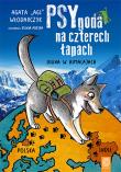 PSYgoda na czterech łapach Diuna w Himalajach. Autor: Włodarczyk Agata Agnieszka. Dadada.pl Okładka książki PSYgoda na czterech łapach Diuna w Himalajach