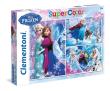 Okładka książki Puzzle SuperColor Frozen 3x48