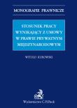 Stosunek pracy wynikający z umowy w prawie prywatnym międzynarodowym. Autor: Kurowski Witold. Dadada.pl Okładka książki Stosunek pracy wynikający z umowy w prawie prywatnym międzynarodowym