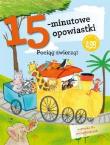 Okładka książki 15-minutowe opowiastki. Pociąg zwierząt