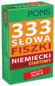 Okładka książki 333 Słowa Fiszki Niemiecki Zestaw startowy
