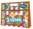 3-latek bawi się i uczy. Edukacyjna teczka dla trzylatka. Autor: Opracowanie zbiorowe. Dadada.pl Okładka książki 3-latek bawi się i uczy. Edukacyjna teczka dla trzylatka