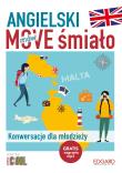Angielski MOVE śmiało . Autor: Dorota Kondrat. Dadada.pl Okładka książki Angielski MOVE śmiało