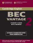 Opakowanie Cambridge BEC Vantage 2 Student's Book with Answers