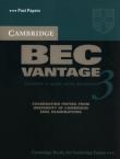 Opakowanie Cambridge BEC Vantage 3 Student's Book with Answers