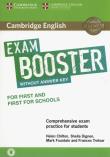 Cambridge English Exam Booster for First and First for Schools with Audio  Comprehensive Exam Practice for Students. Autor: Chilton Helen, Dignen Sheila, Fountain Mark, Treloar Frances. Dadada.pl Okładka książki Cambridge English Exam Booster for First and First for Schools with Audio  Comprehensive Exam Practice for Students