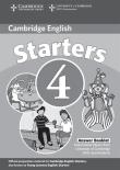 Opakowanie Cambridge English Starters 4 Answer Booklet