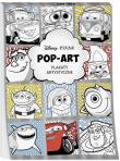 Okładka książki Disney Pixar Pop art Plakaty artystyczne
