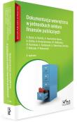 Okładka książki Dokumentacja wewnętrzna w jednost finansów pub w4 + Płyta CD