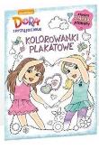 Okładka książki Dora i przyjaciele Kolorowanki plakatowe