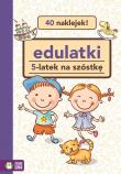 Edulatki 5-latek na szóstkę. Autor: Opracowanie zbiorowe. Dadada.pl Okładka książki Edulatki 5-latek na szóstkę