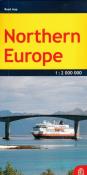 Okładka książki Europa północna, 1:2 000 000