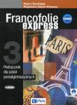 Francofolie express 3 Podręcznik + CD. Autor: Boutegege Regine, Supryn-Klepcarz Magdalena. Dadada.pl Okładka książki Francofolie express 3 Podręcznik + CD