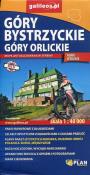 Góry Bystrzyckie Góry Orlickie mapa 1:40 000. Autor: praca zborowa. Dadada.pl Okładka książki Góry Bystrzyckie Góry Orlickie mapa 1:40 000