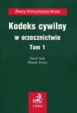 Kodeks cywilny w orzecznictwie Tom 1. Autor: Sala Karol, Antas Marek. Dadada.pl Okładka książki Kodeks cywilny w orzecznictwie Tom 1