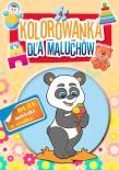 Kolorowanka dla maluchów 4. Panda. Wydawca: MD Monika Duda. Dadada.pl Opakowanie Kolorowanka dla maluchów 4. Panda