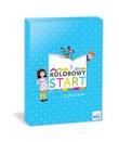 Kolorowy start z plusem Box. Autor: Wiesława Żaba-Żabińska. Dadada.pl Okładka książki Kolorowy start z plusem Box