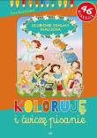 Okładka książki Koloruję i ćwiczę pisanie. Ulubione psalmy malucha