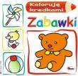 Okładka książki Koloruję kredkami Zabawki