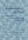 Okładka książki Komentarze do Tory w nurcie współczesnej ortodoksji
