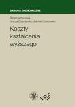 Koszty kształcenia wyższego. Autor: red. Urszula Sztanderska, Grotkowska Gabriela. Dadada.pl Okładka książki Koszty kształcenia wyższego