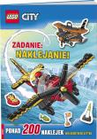 Lego City Zadanie naklejanie. Autor: praca zbiorowa. Dadada.pl Okładka książki Lego City Zadanie naklejanie