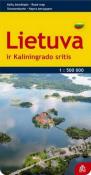 Okładka książki Litwa, 1:500 000