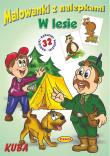 Malowanki z nalepkami - W lesie Kuba. Autor: Ernest Błędowski. Dadada.pl Okładka książki Malowanki z nalepkami - W lesie Kuba
