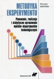 Metodyka eksperymentu. Autor: Korzyński Mieczysław. Dadada.pl Okładka książki Metodyka eksperymentu