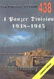 Militaria 438 4 Panzer Division 1938-1945. Autor: Janusz Ledwoch. Dadada.pl Okładka książki Militaria 438 4 Panzer Division 1938-1945