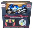 Opakowanie Motocykl zdalnie sterowany 15 cm niebieski