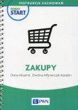 Pewny start Instrukcje zachowań Zakupy. Autor: Diana Aksamit, Ewelina Młynarczyk-Karabin. Dadada.pl Okładka książki Pewny start Instrukcje zachowań Zakupy