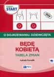 Pewny start O dojrzewaniu Dziewczęta Będę kobietą Tabela zmian. Autor: Izabela Fornalik. Dadada.pl Okładka książki Pewny start O dojrzewaniu Dziewczęta Będę kobietą Tabela zmian