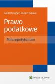 Prawo podatkowe Minirepetytorium. Autor: Robert Sieńko. Dadada.pl Okładka książki Prawo podatkowe Minirepetytorium