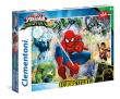 Okładka książki PUZZLE 104 SUPER KOLOR Spiderman fluorescencyjne