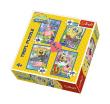 Opakowanie Puzzle 4w1SpongeBob i Patryk
