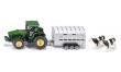 Opakowanie Siku Farmer - Traktor John Deere z przyczepą