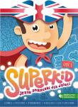 SUPERKID. Język angielski dla przedszkolaków cz. 1. Autor: Opracowanie zbiorowe. Dadada.pl Okładka książki SUPERKID. Język angielski dla przedszkolaków cz. 1
