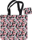 Opakowanie Torba + portfelik Stright SB-04 Flamingo Pink & Black