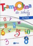 Trampolina do szkoły Już liczę. Autor: Izabela Jaźwińska, Agnieszka Kolankowska. Dadada.pl Okładka książki Trampolina do szkoły Już liczę