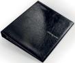 Opakowanie Wizytownik na 400 wizytówek Winyl - czarny