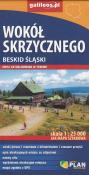 Wokół Skrzycznego, 1:25 000. Autor: Opracowanie zbiorowe. Dadada.pl Okładka książki Wokół Skrzycznego, 1:25 000