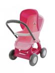 Opakowanie Wózek do lalek spacerowy 4-kołowy różowy