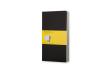 Opakowanie Zestaw 3 Zeszytów Moleskine Cahier Journals L (13x21cm) w kratkę czarny