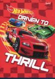 Opakowanie Zeszyt A5 Hot Wheels w trzy linie 16 kartek 15 sztuk
