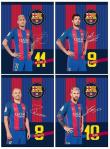Opakowanie Zeszyt A5/16k kratka FC Barcelona 5 (20szt) ASTRA