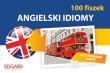 Angielski 100 fiszek Idiomy. Autor: Opracowanie zbiorowe. Dadada.pl Okładka książki Angielski 100 fiszek Idiomy