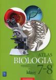 Biologia Atlas 7-8. Autor: Michalik Joanna. Dadada.pl Okładka książki Biologia Atlas 7-8